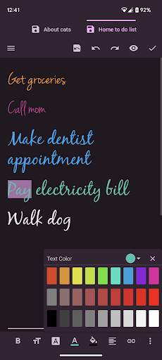 Text Editor screenshot 4