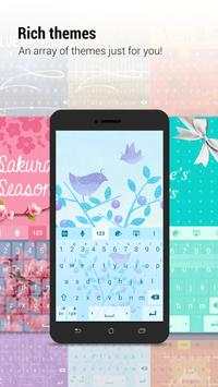 Keyboard ZenUI – Emoji, Tema screenshot 1