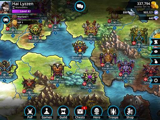 Gems of War - Match 3 RPG screenshot 12