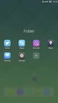 Mint Go Launcher Theme screenshot 7