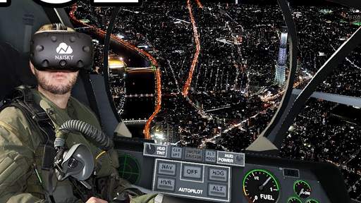 VR Helicopter Flight Simulator screenshot 1