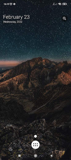 XIOS Launcher Home screen screenshot 1