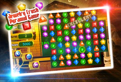 Jewelry Crush Pyramid Game screenshot 6