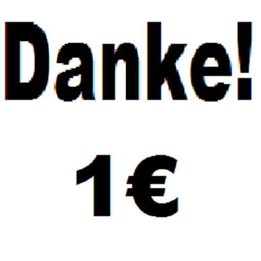 Danke! App 1€ icon