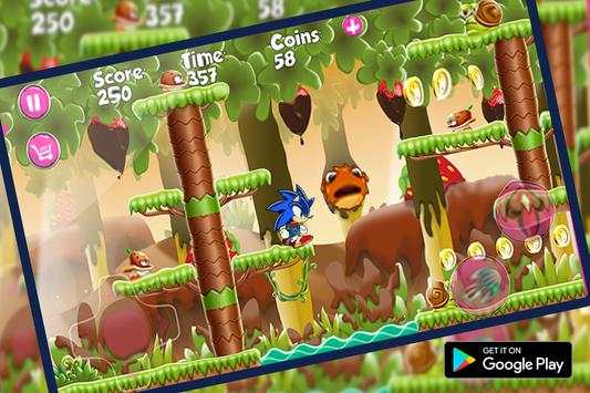 Super Sonic Adventure Jungle Dash screenshot 3