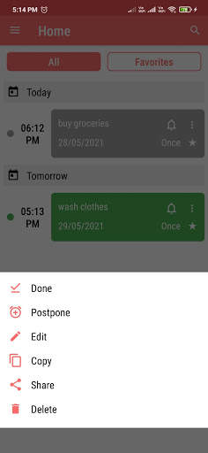 Daily Reminder with Alarm screenshot 4