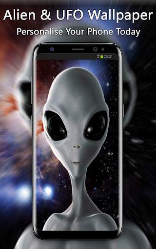 Alien & UFO Wallpaper screenshot 1