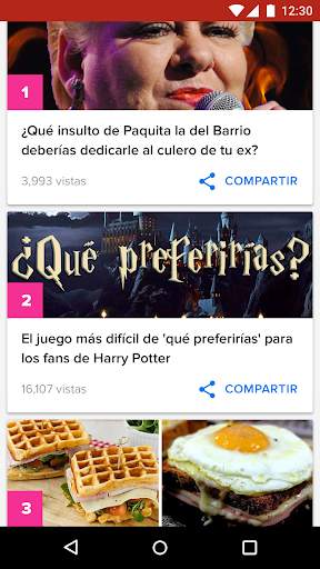 BuzzFeed: Quiz,Tasty,Noticias screenshot 2
