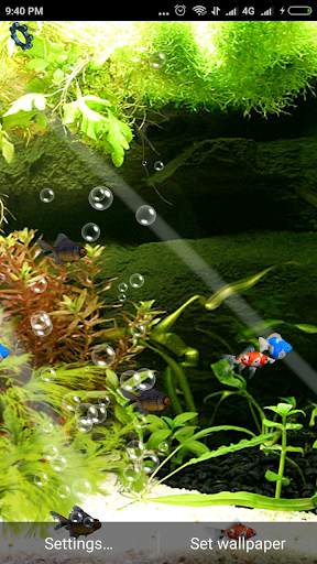 Magic Aquarium Live Wallpaper screenshot 2