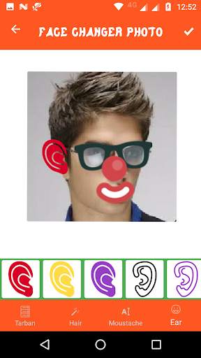 Face Changer 5 تصوير الشاشة
