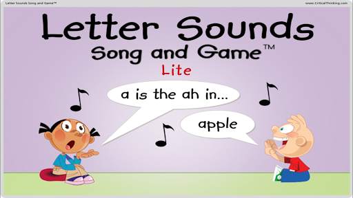 Letter Sounds Song and Game™ (Lite) screenshot 1