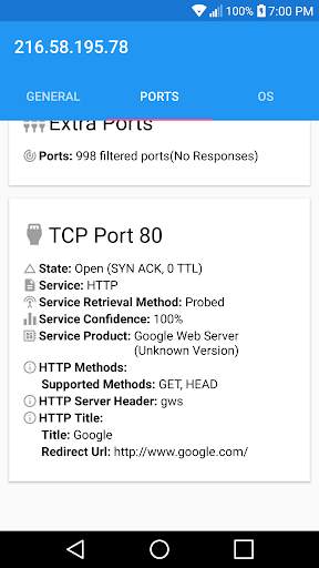 Graphical Network Mapper screenshot 3