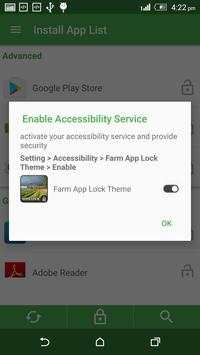 Farm App Lock Theme screenshot 4