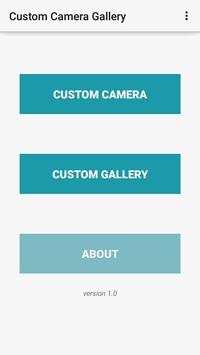 Custom Camera Gallery screenshot 1