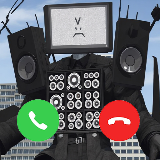 tv titan man Fake Call icon
