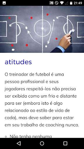 Curso de Treinador de Futebol screenshot 3