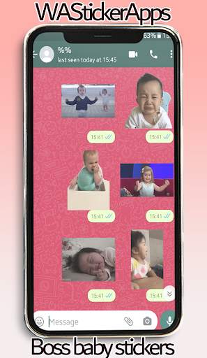 Animated Babies Stickers Maker for WhatsApp screenshot 6