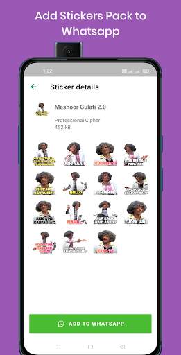Dr. Mashoor Gulati Stickers for WhatsApp - Sticker screenshot 3