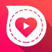 Status video of Love logo