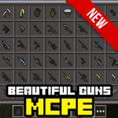 Beautiful Guns MCPE new أيقونة