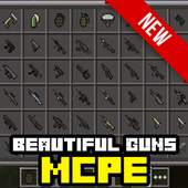 Beautiful Guns MCPE new 1.1