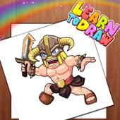 How To Draw Clash Of Clans 1.0