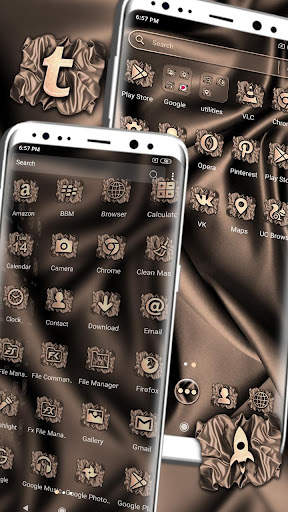 Luxury Silk Launcher Themes screenshot 5