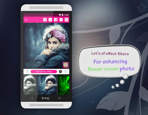 Flower Crown Photo Editor screenshot 5