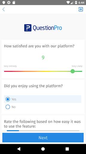 QuestionPro - Offline Surveys screenshot 4