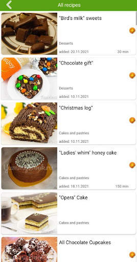 Chocolate recipes 5 تصوير الشاشة