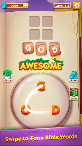 Bible Word Puzzle - Free Bible Story Game screenshot 1