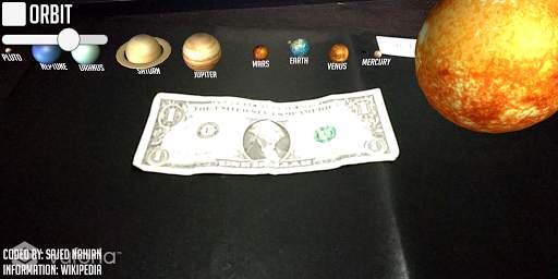 Solar System AR screenshot 6