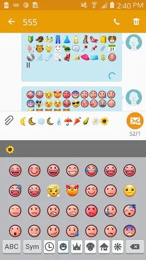 Emoji Font for Android screenshot 1