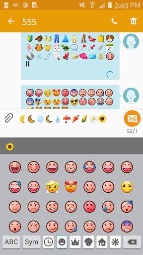 Emoji Font for Android screenshot 1