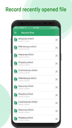 MHT/MHTML Viewer & PDF Convert screenshot 5