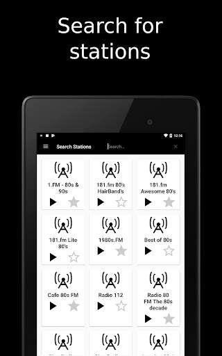 Internet Radio 80`s screenshot 9