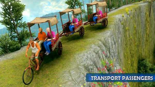 Offroad Bicycle Rickshaw Driving Simulator 2018 screenshot 10