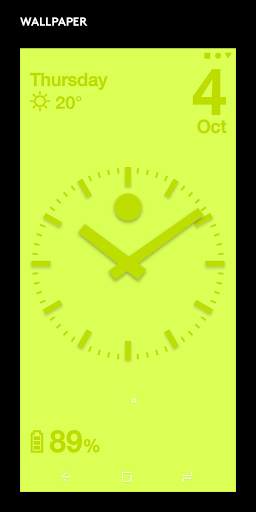 SwissClock Wallpaper and Widget screenshot 5