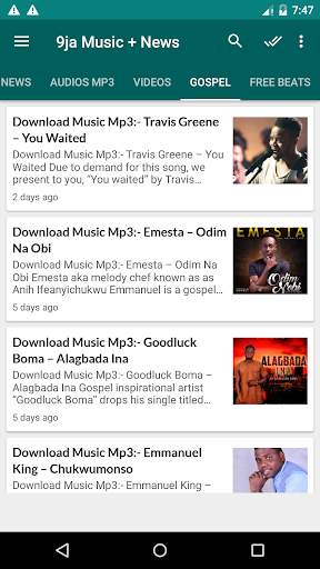 9ja Music Download - Latest Nigerian Songs screenshot 5