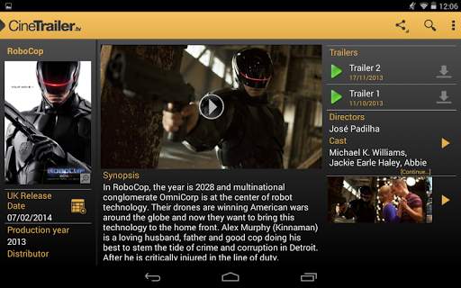 CineTrailer Cinema & Showtimes 8 تصوير الشاشة