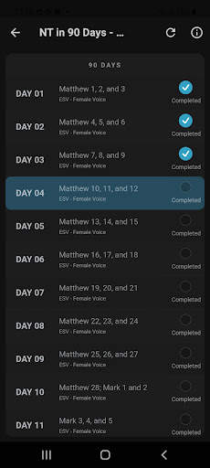 English Audio Bible: ESV screenshot 18