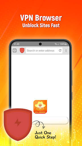 Azka Browser   Private VPN 1 تصوير الشاشة
