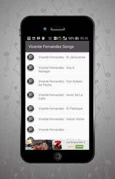 Vicente Fernandez Musica screenshot 1