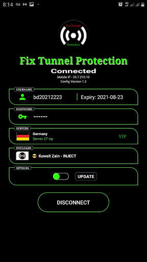 Fix Tunnel Protection VPN screenshot 1