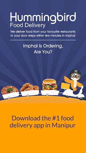 Hummingbird Food Delivery - Food Ordering App screenshot 1