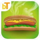Hot dog cooking game logo