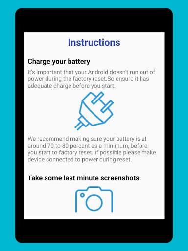 Phone Factory Reset screenshot 12