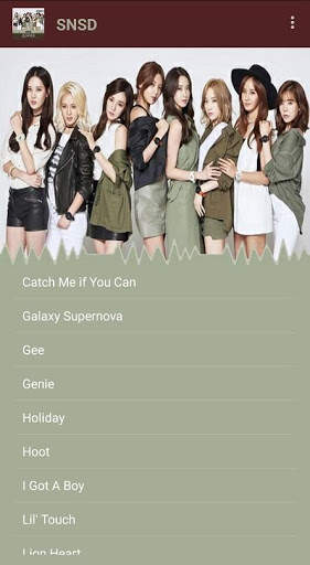 SNSD Offline Song - KPop screenshot 1