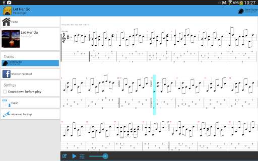 Guitar Tab Viewer 4 تصوير الشاشة