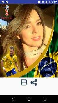 Fifa football world cup 2018 : Photo flag maker screenshot 2